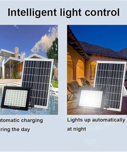 Outdoor Solar LED Flood Light IP66 Waterproof Garden Street Light 2