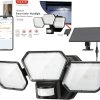 Solar Fence Lights 16 Pack RGB Warm White LED Dusk to Dawn Outdoor 3