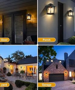 Solar Outdoor Motion Sensor Lights 3 Modes Waterproof 2 Pack 2