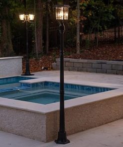 Gama Sonic Prairie Bulb Solar Lamp for Outdoor Use on Pole or Wall 2