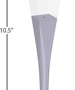 Solar Powered LED Outdoor Stake Lights Set for Gardens and Patios 2