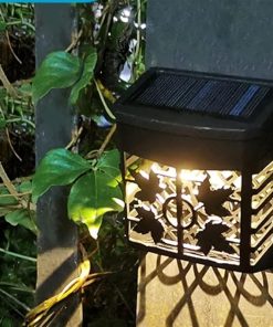 Solar Wall Lamp Outdoor Waterproof for Garden Balcony and Stair Decor 2