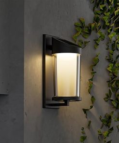 LED Outdoor Wall Lights 4-Pack Waterproof Fixtures for Home Entryway
