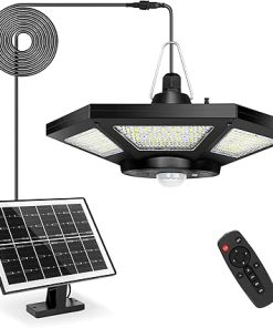 Optimized Title: Solar Outdoor Lights with Remote Motion Sensor 5 Modes
