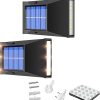 Outdoor Solar Floodlight with Motion Sensor for Garden Pathway 3
