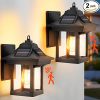 4 Pack 63 LED Solar Spot Lights with 3 Modes IP65 Waterproof 2 Pack 294 LED Flood Lights IP67 4