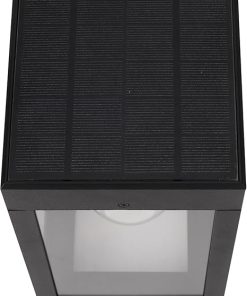 Outdoor Solar Wall Light with Edison LED Bulb, Waterproof IP65 2
