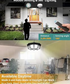 288LED Solar Shed Light Indoor Outdoor Waterproof with Remote Control 2