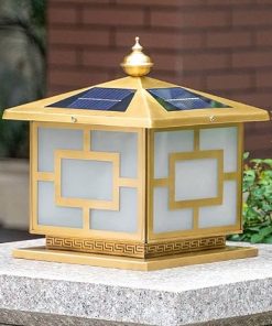 Solar LED Outdoor Pillar Light for Courtyard and Park Lighting 2
