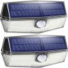 Waterproof Solar Security Lights with PIR Motion Sensor for Outdoors