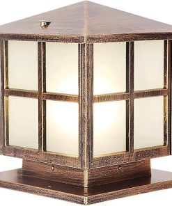 Solar LED Waterproof Outdoor Column Lamp for Garden and Landscape 2