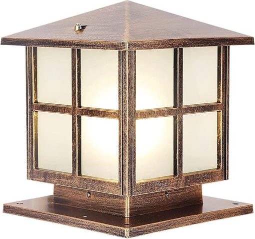 Solar LED Waterproof Outdoor Column Lamp for Garden and Landscape - Image 2