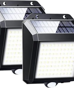 Solar LED Outdoor Garden Light 4pcs Body Sensor Triangle Wall Light