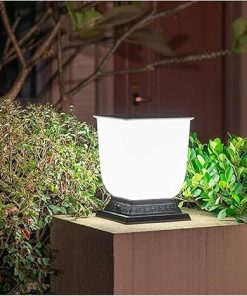 Solar Waterproof Fence Post Wall Light for Outdoor Landscape Use 2