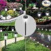 Garden Owl Solar Light 3 Pack Waterproof Outdoor Stake Lights 4