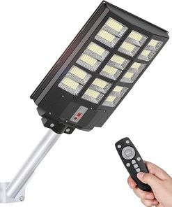860 LED Solar Street Light with Motion Sensor and Remote Control