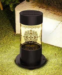 Modern Solar Path Light 9.1″ Waterproof LED Landscape Lamp