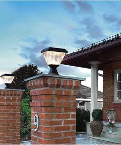 Outdoor Solar Post Lamp for Courtyards and Fences – Cup Shape Design 2