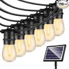 Jackyled Solar Dock Lights 12 Pack IP68 Waterproof LED Deck Lighting 3