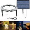Solar Palm Tree Lights with 12000 mAh Battery and 32 Warm LEDs