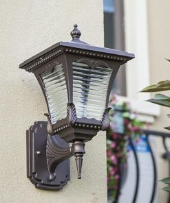 Outdoor Waterproof Solar Wall Lamp for Villa and Balcony Lighting 2