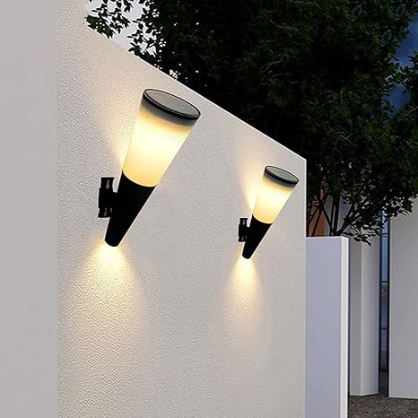 Colorful Solar Wall Light IP65 Waterproof for Garden and Patio Use 2 Colorful Solar Wall Light IP65 Waterproof for Garden and Patio Use - Image 2