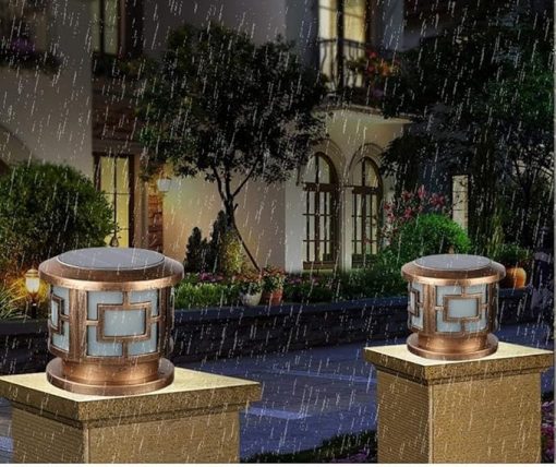 Outdoor Waterproof LED Column Post Light for Garden and Villa - Image 2