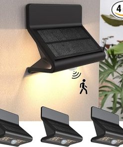 Outdoor Motion Sensor Solar Lights with 3 Modes for Security Use