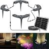 Outdoor Solar Lights 10 RGBCW Modes IP65 Waterproof LED Fence Lights 3