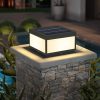 Solar Fence Lights 12 Pack RGB Warm Cool White LED Outdoor Waterproof 3