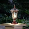 Solar Post Cap Lights Waterproof LED Outdoor Garden Pathway Light 4