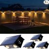 Outdoor Solar Lantern for Garden Metal Hanging Light with Handle 3
