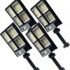 Lepro 2 Pack Solar Flood Light with Adjustable Heads and Outdoor Lights 3