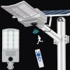 6000W Solar Street Light with Motion Sensor and 360000LM Brightness
