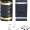 Outdoor Waterproof Wall Lights Sconces Solar Villa Door Post Lamp 3