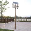 White Solar LED Sconce Waterproof Outdoor Garden Fence Light 4