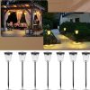 Super Bright 7 Pack Solar Lights for Pathway Outdoor Garden Use