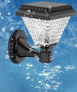 Waterproof Outdoor Solar Wall Lamp for Garden and Porch Lighting 2