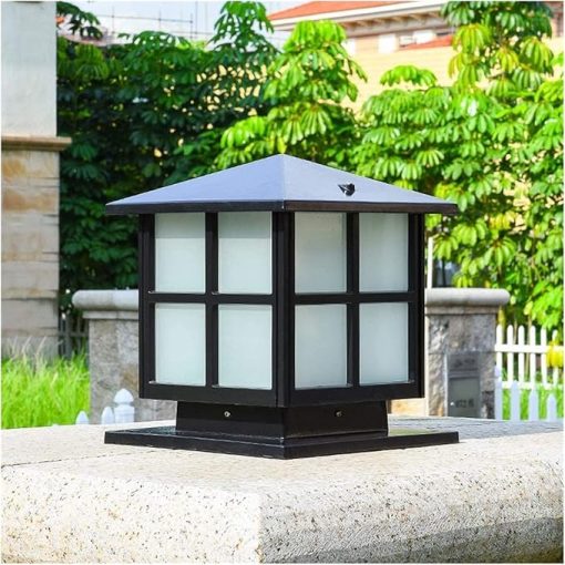 Solar Waterproof Outdoor Column Lamp for Garden and Landscape Lighting - Image 2
