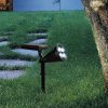 DOITOOL 12 Pack Solar Fence Post Lights Outdoor Security Wall Lamp 4