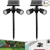 Solar Motion Sensor Lights for Outdoor Use – 2 Pack Security Floodlights
