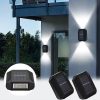 Baxia Technology Solar Outdoor Motion Sensor Lights 4 Pack Options 4