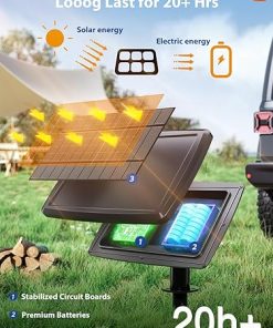 104FT Solar String Lights Outdoor USB Remote Waterproof Patio Lights 2