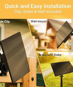 100FT Solar String Lights Outdoor Waterproof Remote 50 LED Bulbs 2