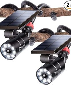 Solar Motion Sensor Light Waterproof Outdoor Aluminum Camp Lights