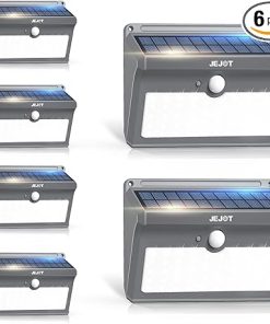 Solar Motion Lights Outdoor Waterproof 6 Pack Super Bright 270 Degree