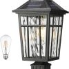 3 Pack Solar Fence Lights Outdoor Waterproof Warm White LED Security 3