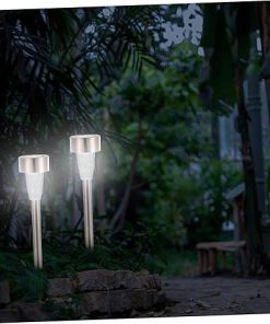 Solar Pathway Lights 12pcs Outdoor Stake Lights for Garden Decor 2