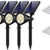 InnoGear 8 Pack Solar Lights Waterproof for Outdoor Garden Pathway 3