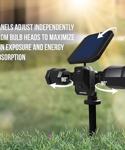 Bionic Spotlight Duo Solar Motion Sensor Lights for Outdoor Use 2